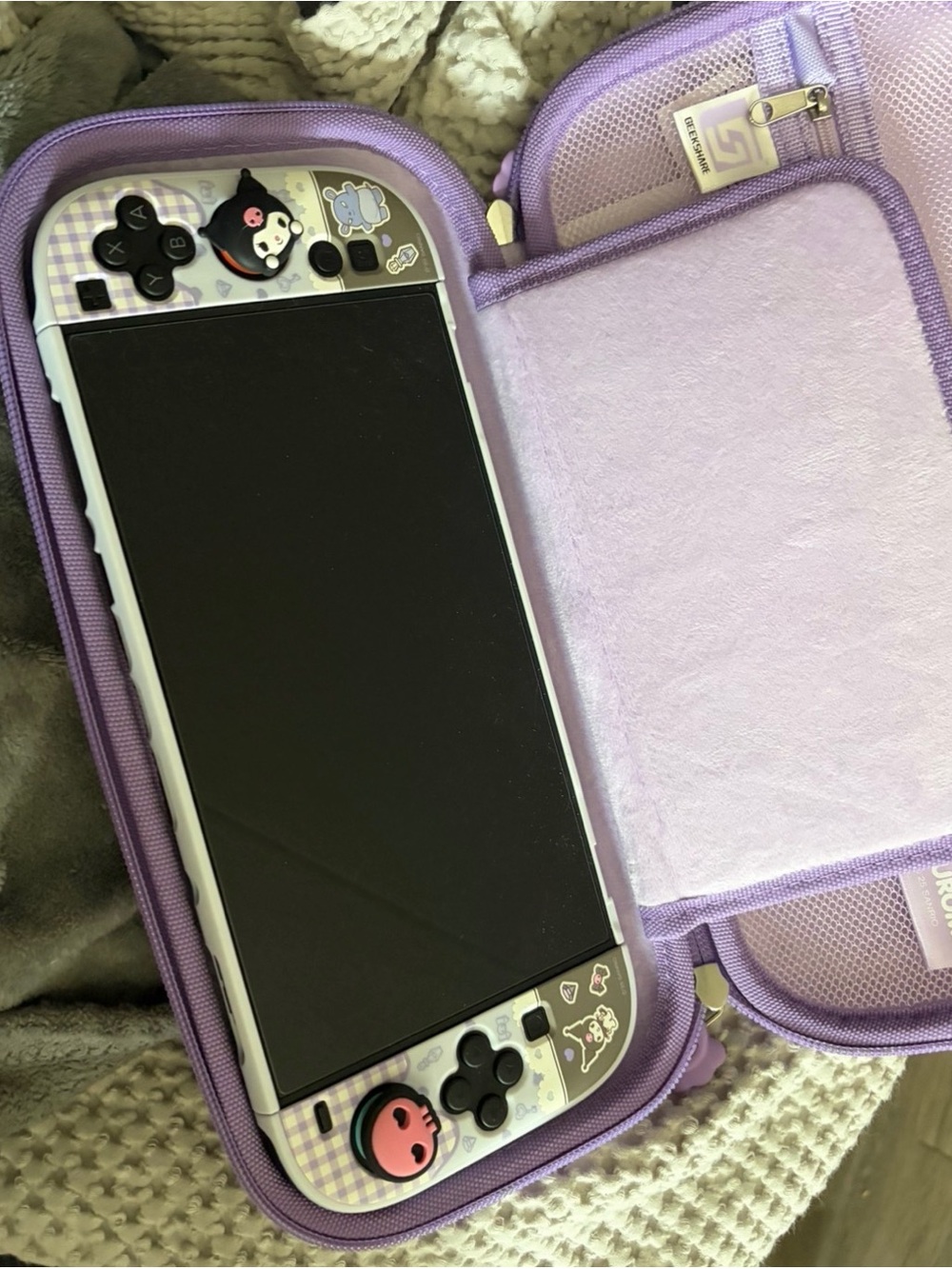 Sanrio/Kuromi Switch 2 accessory/case 3Pc Set